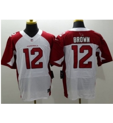 Nike Arizona Cardinals #12 John Brown White Mens Stitched NFL Elite Jersey Nike Arizona Cardinals #12 John Brown White Mens Stitched NFL Elite Jersey