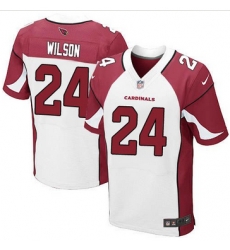 Nike Arizona Cardinals #24 Adrian Wilson White Men 27s Stitched NFL Elite Jersey Nike Arizona Cardinals #24 Adrian Wilson White Men 27s Stitched NFL Elite Jersey