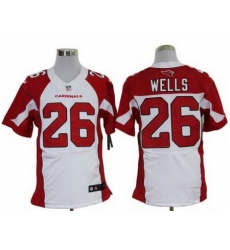 Nike Arizona Cardinals 26 Chris Wells White Elite NFL Jersey Nike Arizona Cardinals 26 Chris Wells White Elite NFL Jersey