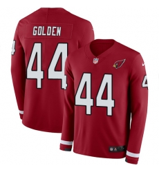 Nike Cardinals #44 Markus Golden Red Team Color Men Stitched NFL Limited Therma Long Sleeve Jersey Nike Cardinals #44 Markus Golden Red Team Color Men Stitched NFL Limited Therma Long Sleeve Jersey