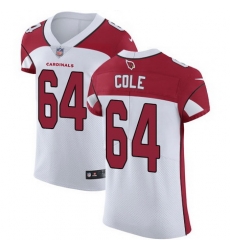 Nike Cardinals #64 Mason Cole White Mens Stitched NFL Vapor Untouchable Elite Jersey Nike Cardinals #64 Mason Cole White Mens Stitched NFL Vapor Untouchable Elite Jersey
