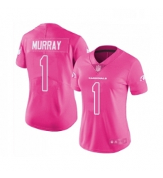 Women Arizona Cardinals #1 Kyler Murray Limited Pink Rush Fashion NFL Jersey Women Arizona Cardinals #1 Kyler Murray Limited Pink Rush Fashion NFL Jersey