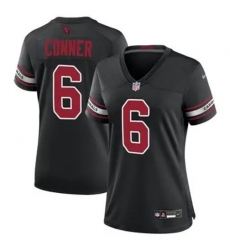 Women Arizona Cardinals James Conner #6 Black 2024 F U S E Vapor Untouchable Limited Stitched Women Arizona Cardinals James Conner #6 Black 2024 F U S E Vapor Untouchable Limited Stitched