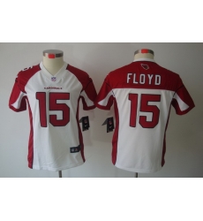 Women Nike Arizona Cardinals 15# Michael Floyd White(Women Limited Jerseys) Women Nike Arizona Cardinals 15# Michael Floyd White(Women Limited Jerseys)