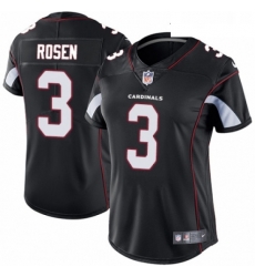 Womens Nike Arizona Cardinals 3 Josh Rosen Black Alternate Vapor Untouchable Limited Player NFL Jersey Womens Nike Arizona Cardinals 3 Josh Rosen Black Alternate Vapor Untouchable Limited Player NFL Jersey