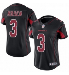 Womens Nike Arizona Cardinals 3 Josh Rosen Limited Black Rush Vapor Untouchable NFL Jersey Womens Nike Arizona Cardinals 3 Josh Rosen Limited Black Rush Vapor Untouchable NFL Jersey
