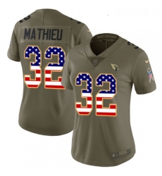 Womens Nike Arizona Cardinals 32 Tyrann Mathieu Limited OliveUSA Flag 2017 Salute to Service NFL Jersey Womens Nike Arizona Cardinals 32 Tyrann Mathieu Limited OliveUSA Flag 2017 Salute to Service NFL Jersey