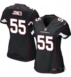 Womens Nike Arizona Cardinals 55 Chandler Jones Game Black Alternate NFL Jersey Womens Nike Arizona Cardinals 55 Chandler Jones Game Black Alternate NFL Jersey