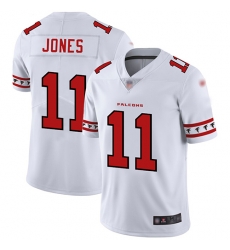 Falcons 11 Julio Jones White Mens Stitched Football Limited Team Logo Fashion Jersey Falcons 11 Julio Jones White Mens Stitched Football Limited Team Logo Fashion Jersey