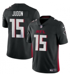 Men Atlanta Falcons 15 Matthew Judon Black Vapor Untouchable Limited Stitched Football Jersey Men Atlanta Falcons 15 Matthew Judon Black Vapor Untouchable Limited Stitched Football Jersey