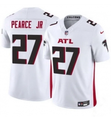 Men Atlanta Falcons 27 James Pearce Jr White 2025 Draft F U S E Vapor Untouchable Limited Stitched Football Jersey Men Atlanta Falcons 27 James Pearce Jr White 2025 Draft F U S E Vapor Untouchable Limited Stitched Football Jersey
