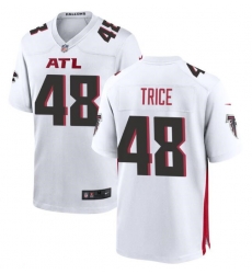 Men Atlanta Falcons 48 Bralen Trice White Limited Stitched Football Game Jersey Men Atlanta Falcons 48 Bralen Trice White Limited Stitched Football Game Jersey