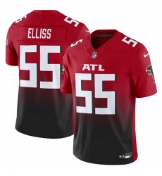 Men Atlanta Falcons 55 Kaden Elliss Red Black 2025 F U S E Vapor Untouchable Limited Stitched Football Jersey Men Atlanta Falcons 55 Kaden Elliss Red Black 2025 F U S E Vapor Untouchable Limited Stitched Football Jersey