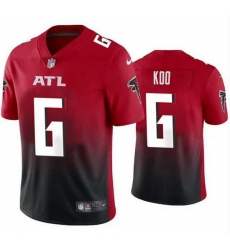 Men Atlanta Falcons 6 Younghoe Koo New Black Red Vapor Untouchable Limited Stitched Jersey Men Atlanta Falcons 6 Younghoe Koo New Black Red Vapor Untouchable Limited Stitched Jersey