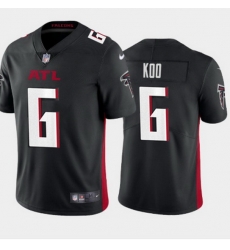Men Atlanta Falcons 6 Younghoe Koo New Black Vapor Untouchable Limited Stitched Jersey Men Atlanta Falcons 6 Younghoe Koo New Black Vapor Untouchable Limited Stitched Jersey