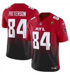 Men Atlanta Falcons 84 Cordarrelle Patterson Red Black 2023 F U S E With John Madden Patch Vapor Limited Stitched Football Jersey Men Atlanta Falcons 84 Cordarrelle Patterson Red Black 2023 F U S E With John Madden Patch Vapor Limited Stitched Football Jersey