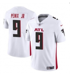 Men Atlanta Falcons 9 Michael Penix Jr White 2024 Draft Vapor Untouchable Limited Stitched Football Jersey Men Atlanta Falcons 9 Michael Penix Jr White 2024 Draft Vapor Untouchable Limited Stitched Football Jersey