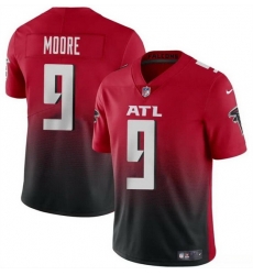 Men Atlanta Falcons 9 Rondale Moore Red Black Vapor Untouchable Limited Stitched Football Jersey Men Atlanta Falcons 9 Rondale Moore Red Black Vapor Untouchable Limited Stitched Football Jersey