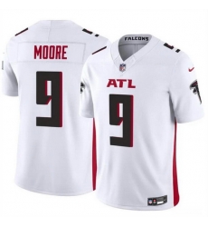 Men Atlanta Falcons 9 Rondale Moore White 2023 F U S E Vapor Untouchable Limited Stitched Football Jersey Men Atlanta Falcons 9 Rondale Moore White 2023 F U S E Vapor Untouchable Limited Stitched Football Jersey