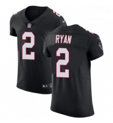Men Nike Atlanta Falcons 2 Matt Ryan Black Alternate Vapor Untouchable Elite Player NFL Jersey Men Nike Atlanta Falcons 2 Matt Ryan Black Alternate Vapor Untouchable Elite Player NFL Jersey
