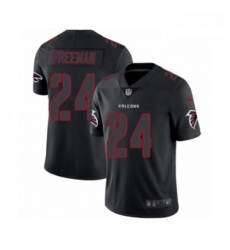 Men Nike Atlanta Falcons 24 Devonta Freeman Limited Black Rush Impact NFL Jersey Men Nike Atlanta Falcons 24 Devonta Freeman Limited Black Rush Impact NFL Jersey