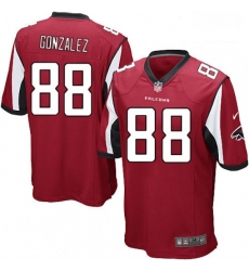Men Nike Atlanta Falcons 88 Tony Gonzalez Game Red Team Color NFL Jersey Men Nike Atlanta Falcons 88 Tony Gonzalez Game Red Team Color NFL Jersey
