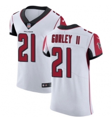 Nike Atlanta Falcons 21 Todd Gurley II White Men Stitched NFL New Elite Jersey Nike Atlanta Falcons 21 Todd Gurley II White Men Stitched NFL New Elite Jersey