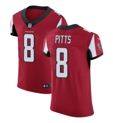 Nike Atlanta Falcons 8 Kyle Pitts Red Team Color Men Stitched NFL Vapor Untouchable Elite Jersey Nike Atlanta Falcons 8 Kyle Pitts Red Team Color Men Stitched NFL Vapor Untouchable Elite Jersey