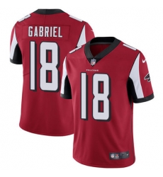 Nike Falcons #18 Taylor Gabriel Red Team Color Mens Stitched NFL Vapor Untouchable Limited Jersey Nike Falcons #18 Taylor Gabriel Red Team Color Mens Stitched NFL Vapor Untouchable Limited Jersey
