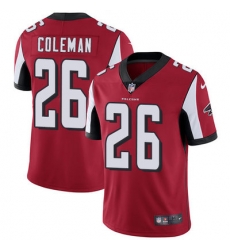 Nike Falcons #26 Tevin Coleman Red Team Color Mens Stitched NFL Vapor Untouchable Limited Jersey Nike Falcons #26 Tevin Coleman Red Team Color Mens Stitched NFL Vapor Untouchable Limited Jersey