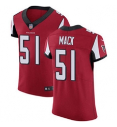Nike Falcons #51 Alex Mack Red Team Color Mens Stitched NFL Vapor Untouchable Elite Jersey Nike Falcons #51 Alex Mack Red Team Color Mens Stitched NFL Vapor Untouchable Elite Jersey