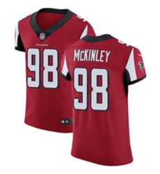 Nike Falcons #98 Takkarist McKinley Red Team Color Mens Stitched NFL Vapor Untouchable Elite Jersey Nike Falcons #98 Takkarist McKinley Red Team Color Mens Stitched NFL Vapor Untouchable Elite Jersey