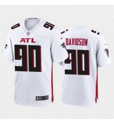 men marlon davidson atlanta falcons white game jersey men marlon davidson atlanta falcons white game jersey