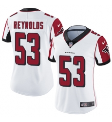 Nike Atlanta Falcons #53 LaRoy Reynolds Elite Women White Home Jersey Nike Atlanta Falcons #53 LaRoy Reynolds Elite Women White Home Jersey
