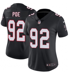 Nike Falcons #92 Dontari Poe Black Alternate Womens Stitched NFL Vapor Untouchable Limited Jersey Nike Falcons #92 Dontari Poe Black Alternate Womens Stitched NFL Vapor Untouchable Limited Jersey