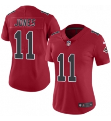 Womens Nike Atlanta Falcons 11 Julio Jones Limited Red Rush Vapor Untouchable NFL Jersey Womens Nike Atlanta Falcons 11 Julio Jones Limited Red Rush Vapor Untouchable NFL Jersey