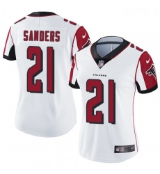 Womens Nike Atlanta Falcons 21 Deion Sanders Elite White NFL Jersey Womens Nike Atlanta Falcons 21 Deion Sanders Elite White NFL Jersey