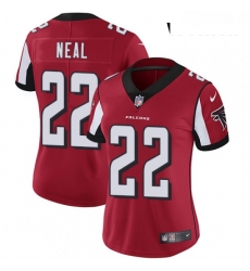 Womens Nike Atlanta Falcons 22 Keanu Neal Elite Red Team Color NFL Jersey Womens Nike Atlanta Falcons 22 Keanu Neal Elite Red Team Color NFL Jersey