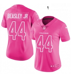 Womens Nike Atlanta Falcons 44 Vic Beasley Limited Pink Rush Fashion NFL Jersey Womens Nike Atlanta Falcons 44 Vic Beasley Limited Pink Rush Fashion NFL Jersey