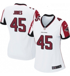 Womens Nike Atlanta Falcons 45 Deion Jones Game White NFL Jersey Womens Nike Atlanta Falcons 45 Deion Jones Game White NFL Jersey