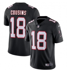 Youth Atlanta Falcons 18 Kirk Cousins Black Vapor Untouchable Limited Stitched Football Jersey Youth Atlanta Falcons 18 Kirk Cousins Black Vapor Untouchable Limited Stitched Football Jersey