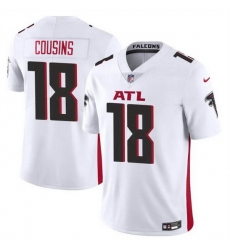Youth Atlanta Falcons 18 Kirk Cousins White Vapor Untouchable Limited Stitched Football Jersey Youth Atlanta Falcons 18 Kirk Cousins White Vapor Untouchable Limited Stitched Football Jersey