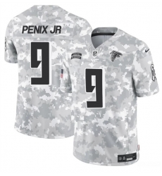 Youth Atlanta Falcons 9 Michael Penix Jr 2024 F U S E Arctic Camo Salute To Service Limited Stitched Football Jersey Youth Atlanta Falcons 9 Michael Penix Jr 2024 F U S E Arctic Camo Salute To Service Limited Stitched Football Jersey