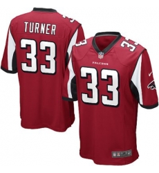Youth Nike Atlanta Falcons 33# Michael Turner Game Red Color Jersey Youth Nike Atlanta Falcons 33# Michael Turner Game Red Color Jersey