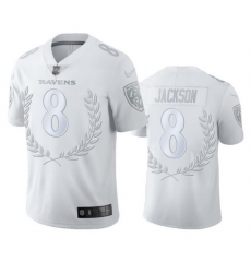 Baltimore Ravens 8 Lamar Jackson Men 27 Nike Platinum NFL MVP Limited Edition Jersey Baltimore Ravens 8 Lamar Jackson Men 27 Nike Platinum NFL MVP Limited Edition Jersey
