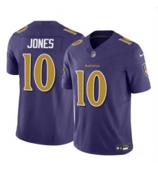Men Baltimore Ravens 10 Emory Jones Purple 2023 F U S E Vapor Limited Football Jersey Men Baltimore Ravens 10 Emory Jones Purple 2023 F U S E Vapor Limited Football Jersey