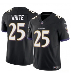 Men Baltimore Ravens 25 Tre 27Davious White Black 2023 F U S E Vapor Limited Football Jersey Men Baltimore Ravens 25 Tre 27Davious White Black 2023 F U S E Vapor Limited Football Jersey