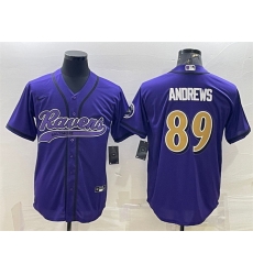 Men Baltimore Ravens 89 Mark Andrews Purple Color Rush Limited Jersey Men Baltimore Ravens 89 Mark Andrews Purple Color Rush Limited Jersey