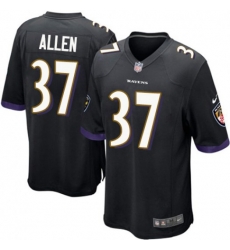 Men Nike Javorius Allen Baltimore Ravens Game Black Alternate Jersey Men Nike Javorius Allen Baltimore Ravens Game Black Alternate Jersey