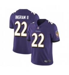 Mens Baltimore Ravens 22 Mark Ingram II Purple Team Color Vapor Untouchable Limited Player Football Jersey Mens Baltimore Ravens 22 Mark Ingram II Purple Team Color Vapor Untouchable Limited Player Football Jersey